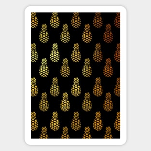 Golden Pineapple Sticker